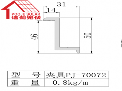 End clamp PJ-70072
