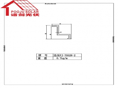 End clamp PJ-70528B