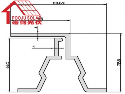 Color steel tile fixture  PJ-ZJ131-132