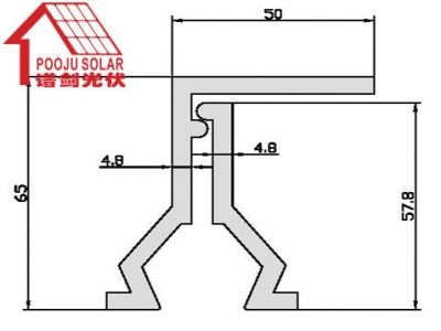 Color steel tile fixture  PJ-ZJ149-150